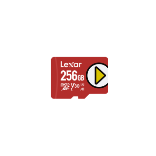 Lexar | Play UHS-I | 256 GB | MicroSDXC | Flash memory class 10