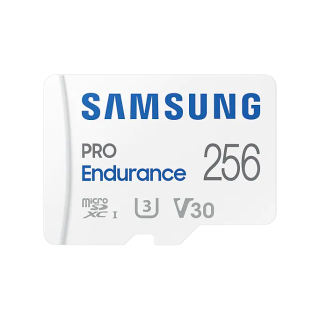 SD adapter | Samsung | PRO Endurance | MB-MJ256KA/EU | 256 GB | MicroSD Memory Card | Flash memory class U3