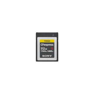 Sony CEBG128.SYM CEB-G Series CFexpress Type B Memory Card - 512GB | Sony | CEB-G Series CFexpress Type B Memory Card | CEBG512.SYM | 512 GB | CF-express | Flash memory class