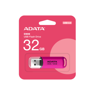 ADATA | USB Flash Drive | C906 | 32 GB | USB 2.0 | Pink