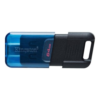 Kingston | DataTraveler  80 M | 64 GB | USB-C | Black