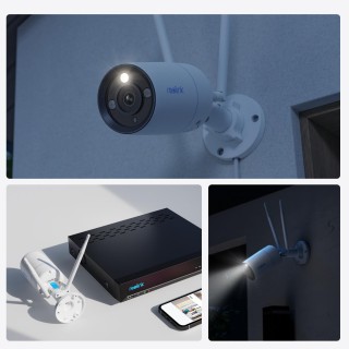 Reolink | 4K WiFi 6 Surveillance Camera | W330 | Bullet | 8 MP | 4mm/F1.6 | IP67 | H.265 | Micro SD