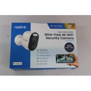 SALE OUT. Reolink Argus Series B350 Smart 4K 8MP Standalone Wire-Free Camera with 5/2.4GHz Dual-Band WiFi