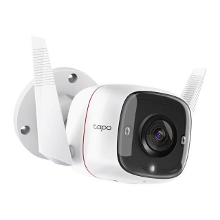 TP-LINK | Outdoor Security Wi-Fi Camera | TC65 | Bullet | 3 MP | 3.89 mm/F2.2 | H.264 | Micro SD