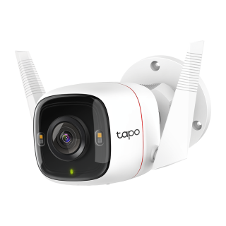 TP-Link Tapo C320WS Outdoor Security Wi-Fi Camera | TP-LINK | Outdoor Security Wi-Fi Camera | C320WS | Bullet | 4 MP | 3.89 mm | IP66 | H.264 | MicroSD
