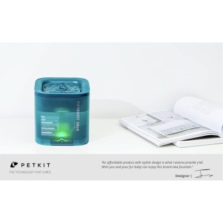 PETKIT | Smart Pet Drinking Fountain | Eversweet Solo | Capacity 1.8 L | Filtering | Material Plastic | Green