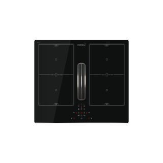 Black | Touch | 4 | CATA | AS 600 | Induction hob with built-in hood
