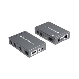 HDMI amplifier DELTACO 70m, PoE, HDBase T, black / LKV375N / HDMI-273
