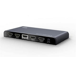 HDMI splitter DELTACO HDMI 2.0, 4K, Ultra HD, 3D, HDCP 2.2, black / HDMI-246
