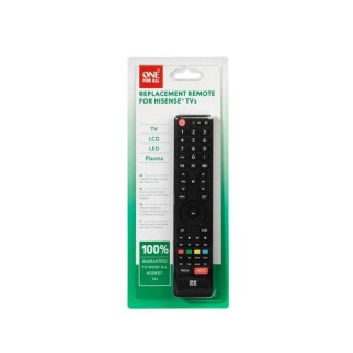 Hisense remote control replacement ONE FOR ALL / URC1916