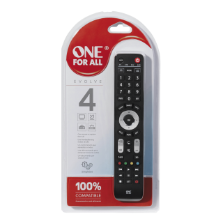 Universal remote control ONE FOR ALL URC7145, Evolve 4 / 188680