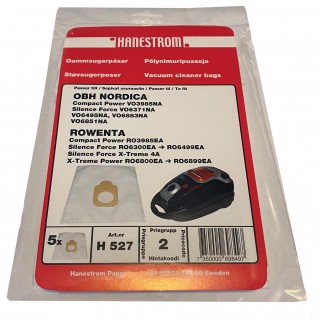Dustbags Nordic Quality TEFAL ROWENTA 5pcs / 4380002