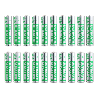 Ultimate Alkaline AAA battery DELTACO LR03/AAA , Nordic Swan Ecolabelled, 20-pack / ULTB-LR03-20P