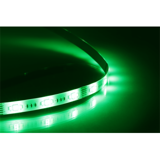 DELTACO SMART HOME LED strip extension, 1m, RGB, 2700K-6500K, 6-pin, fits SH-LS3M, white SH-LSEX1M