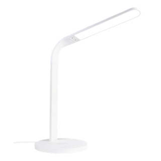 Desk lamp DELTACO OFFICE LED with wireless fast charging, timer function, 400lm white / DELO-0401