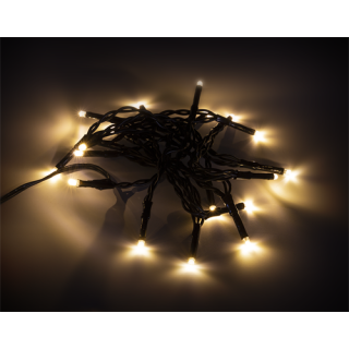 NORDIC HOME LED Light chain, 1.5m, 20 LED, battery, outdoor, ww / LGT-101