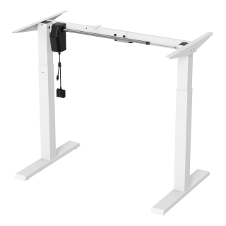 Height adjustable desk frame DELTACO OFFICE 730~1230 mm, quiet, black / DELO-0105