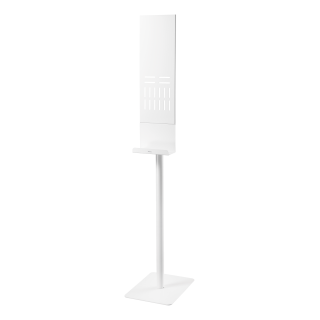 Universal floor stand for hand sanitizer dispenser DELTACO OFFICE black / DELO-0610