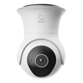 WiFi camera DELTACO SMART HOME with motorized pan & tilt, outdoor IP65, 2MP, ONVIF, white / SH-IPC08