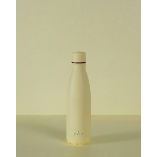 Thermal bottle PURO stainless steel, BPA free, 500ml, light yellow / WB500ICONDW1LYEL