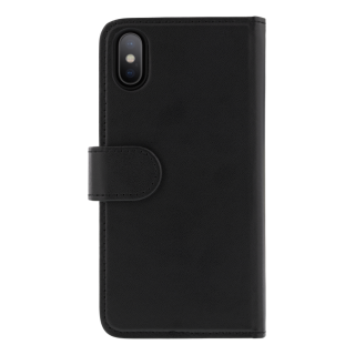 Wallet case Deltaco 2-in-1, for iPhone X, black / IPX-114