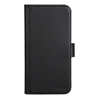 Wallet case DELTACO for iPhone 14 Plus, 2-in-1, magnetic back cover, black / MCASE-WIP1467