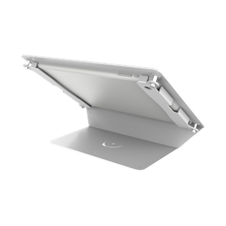 Desk stand for 9.7 "iPads, 125 tilt, aluminum, white / ARM-272