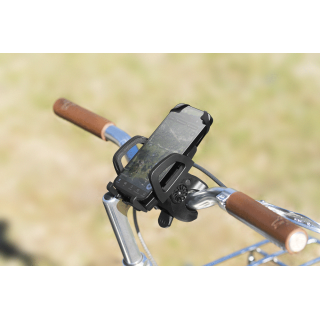 Smartphone mount for bicycles DELTACO rotatable, black / ARM-B100