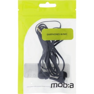 Earphones MOB:A in-ear with microphone, black / 383221