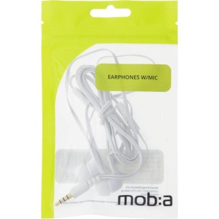 Earphones MOB:A in-ear with microphone, white / 383219