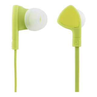 Ausinės STREETZ, į ausis, su mikrofonu, laimo žalios / HL-333