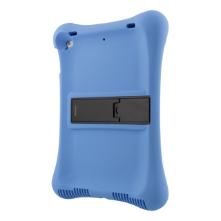 DELTACO silicone shell for iPad Air, Air 2, iPad Pro 9.7 "and iPad 9.7", stand, camera window, cutouts, blue / TPF-1300