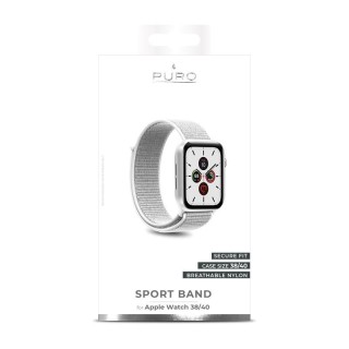 Nylon band PURO for Apple Watch 40mm / AW40SPORTWHI