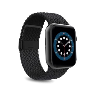 Nylon LOOP Band PURO for Apple Watch 38 – 40 – 41mm, black  / AW40LOOPBLK