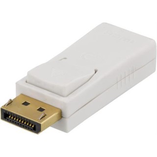 Adapter DELTACO DisplayPort / HDMI, white / DP-HDMI31