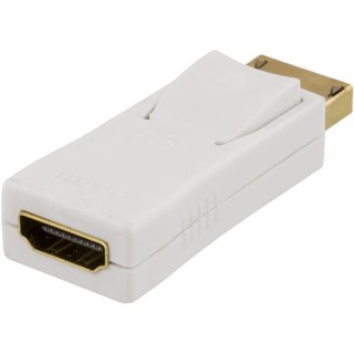 Adapteris DELTACO DisplayPort / HDMI, baltas / DP-HDMI31