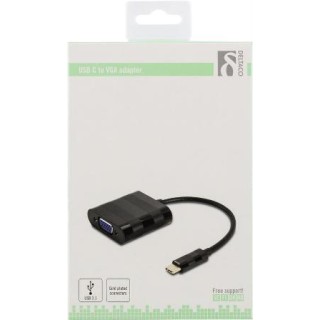 Adapter DELTACO USB 3.1 "C-VGA" / USBC-VGA