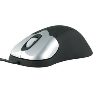 Mouse DELTACO, wired, black-silver / MS-737