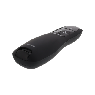 Wireless presenter  DELTACO with laser pointer, up to 15m, black / WP-001