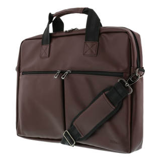 DELTACO notebook bag, for 15.6" laptops, 6 pockets, brown / NV-795