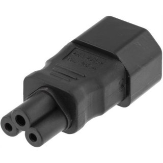 DELTACO Power Adapter, IEC 60320 C14 to IEC 60320 C5, 250V / 2.5A, black DEL-1011