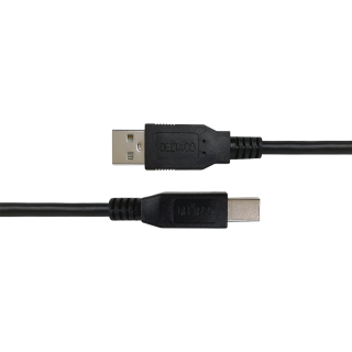 USB-B 2.0 cable DELTACO suitable for printers, 2m black / USB-218S-K / R00140005