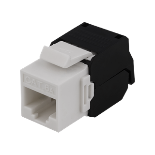 UTP Cat6a keystone connector, unshielded, 22-26AWG DELTACO / MD-109