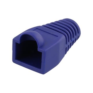 RJ45 plug cover, for cables with 5,6mm in diameter DELTACO blue / MD-22