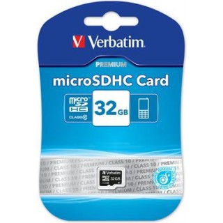 Micro SDHC memory card Verbatim 32GB / V44013