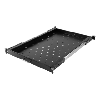 TOTEN System G extendable shelf for 19 "cabinets, for 1000/1200 deep cabinets, 20kg, black SG.0574.1901 / 19-UH60G