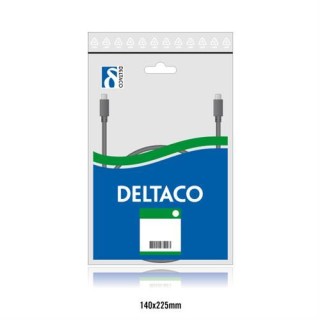 DELTACO U / UTP Cat5e patch cable, 2m, 100MHz, Delta-certified, white / V2-TP