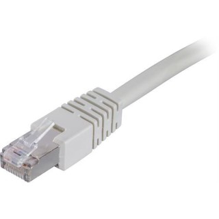 DELTACO F / UTP Cat6 patch cable 30m, gray STP-630