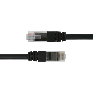 Network cable DELTACO U/UTP Cat6, 2m, black / TP-62S-K / R00210008