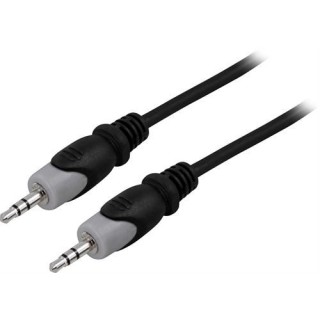 DELTACO audio cable, 3.5mm ha - ha, 15m  MM-154